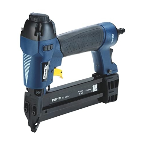Rapid Stiftnagler Druckluft PMP171, Professioneller Druckluftstiftnagler für präzises Arbeiten mit Ministifte Typ 23P (23Ga) 15-35mm