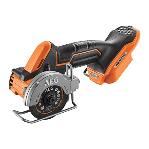 AEG PRO18V Brushless Subcompact Trennschleifer Multi-Material BMMS 18SBL-0 (Drehzahl bis zu 20.000min-1, Scheibendurchmesser 76mm, Schnitttiefe 16mm, ohne Akku und Ladegerät)