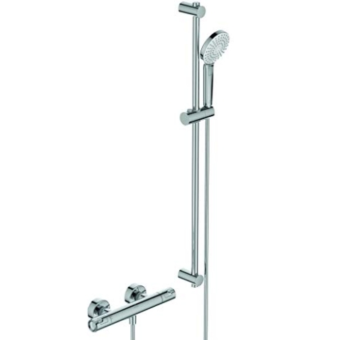 Ideal Standard A7218AA Ceratherm T50 Brausekombination Aufputz, 900mm