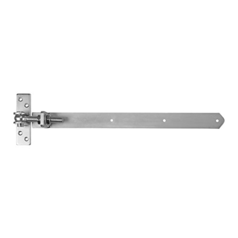 2 x SOTECH Gartentorband M16 (495-550 mm) Edelstahl SS304 verstellbar Scharnier Torbeschlag Türangel