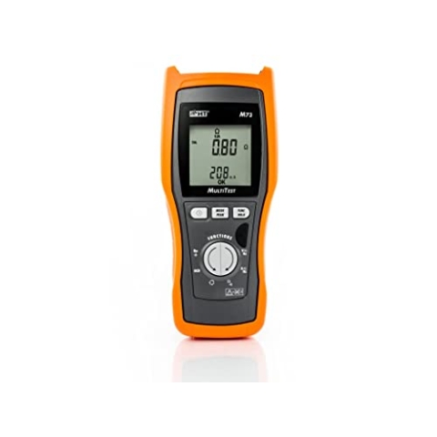 HT-Instruments Digitales Multimeter TRMS mit RCD und Schleifenwiderstandsprüfung, M73