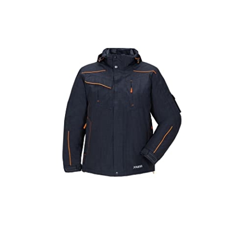Planam Outdoor Winter Herren Neon Jacke marine orange Modell 3395 Größe XXL