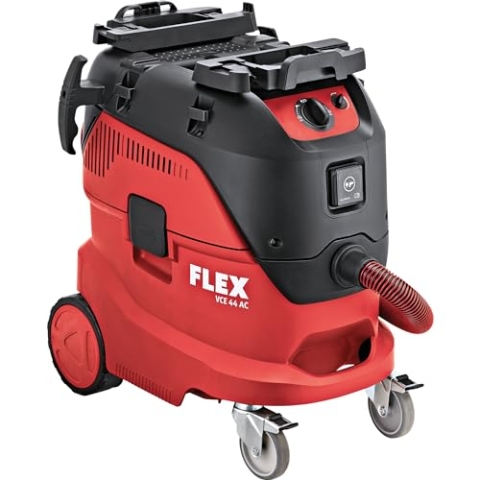 Flex VCE 44 L AC Sicherheitssauger mit automatischer Filterabreinigung, 42 l, Klasse L, 1200 Watt, Kabellänge 7,5 m, Staubsauger 444154