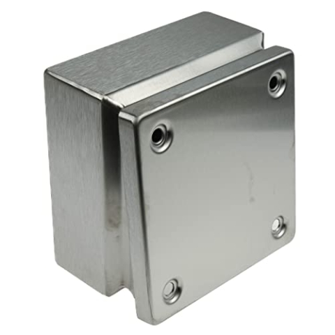 Rittal KL Edelstahl Installationsdose Stahl IP66, BxTxH 80mm x 150mm x 150mm