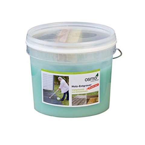Osmo Holz Entgrauer Kraft Gel 2,5kg mit Schrubber 150mm [Misc.]
