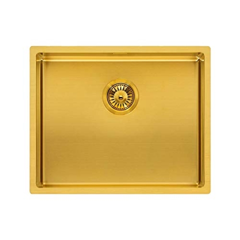 REGINOX Spüle MIAMI 50 x 40 in der Farbe GOLD/PVD-Beschichtung/Spülbecken