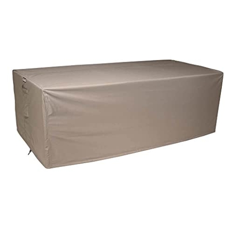 Raffles Covers Schutzhülle Lounge Sofa 210 x 100 H: 75 cm | Atmungsaktiv | Wasserdicht | UV - beständig | Doppelt genähte, PU-versiegelte Naht | Elastischer Kordelzug |