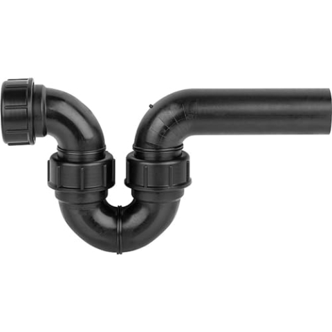 Geberit PE Falle DN 50/50-Eingang und Ausgang Horizontal 152 040 161