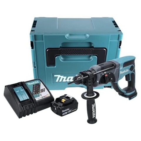 Makita DHR 202 RT1J Akku-Kombihammer 18 V 2,0 J + 1x Akku 5,0 Ah + Ladegerät im Makpac 2