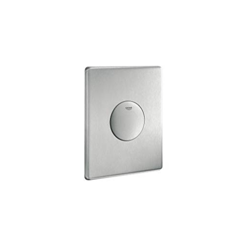 GROHE Skate - Edelstahl- Abdeckplatte (für 1-Mengen-Betätigung, senkrechte Montage, 156 x 197 mm, verdeckte Befestigung), 38672SD0