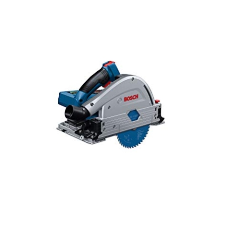 Bosch Professional BITURBO Akku Tauchkreissäge GKT 18V-52 GC (voreinstellbare Drehzahlstufen, inkl. Connectivity-Modul, 2x ProCORE18V 8.0 Ah Akku, Ladegerät, Führungsschiene, Staubbeutel, in L-BOXX)