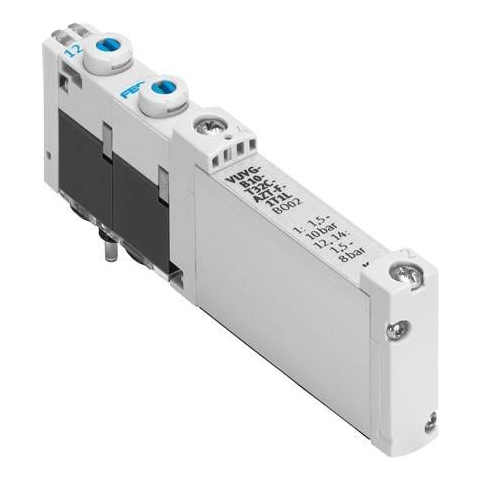 VUVG-B10-P53C-ZT-F-1T1L (573419) Magnetventil Ventilfunktion:5/3 geschlossen Ventilgröße:10mm