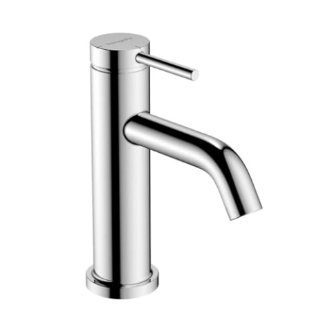 hansgrohe Tecturis S Einhebel-Waschtischmischer, ComfortZone80, mit Ablaufgarnitur, CoolStart, Ausladung 108mm, 73305000, Farbe: Chrom