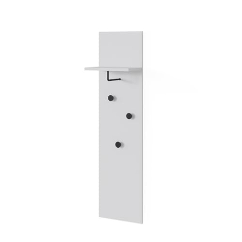 Vicco Wandgarderobe Siri, Weiß, 36 x 135 cm