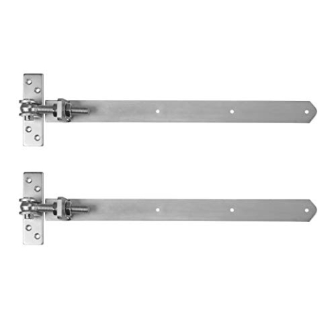 2 x SOTECH Gartentorband 495-550 mm M16 Stahl verzinkt Garten-Torband Torscharnier Torbeschlag