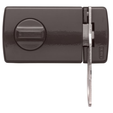ABUS Tür-Zusatzschloss 2130, mit Drehknauf, braun, 56034