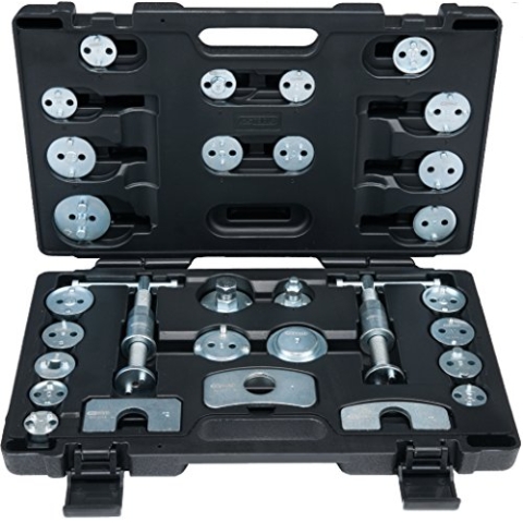 KS Tools 150.2030 Bremskolben-Rückstell-Werkzeug-Satz, 30-tlg.