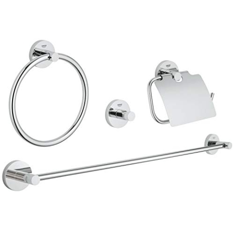GROHE Essentials | Badaccessoires - Bad-Set 4-in-1 | Chrom | 40776001