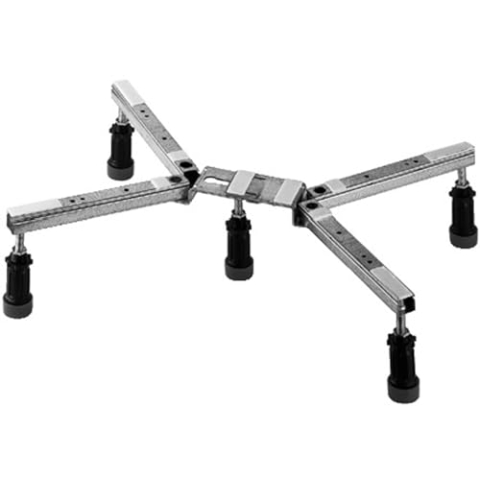 Duravit Universal Duschwannenfuß Grau 700-1000x700x85mm