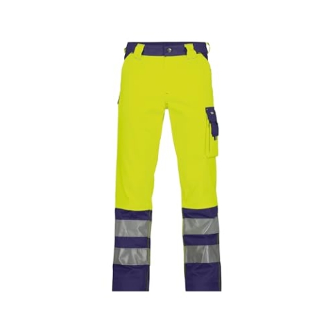 DASSY® Lancaster Warnschutzhose - Größe 48 - NEONGELB/DUNKELBLAU