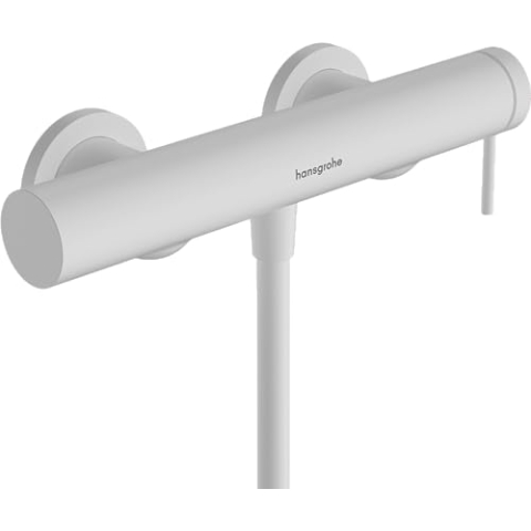 hansgrohe Tecturis S - Duscharmatur Aufputz für 1 Verbraucher, Mischbatterie Dusche, Mattweiß