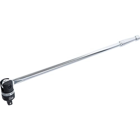 BGS 228 | Gelenkgriff mit Umschaltknarre | 12,5 mm (1/2") | 620 mm | Steck-Drehgriff | Schiebegriff mit Gelenk | Gelenkhebel | Ratsche | Knarre