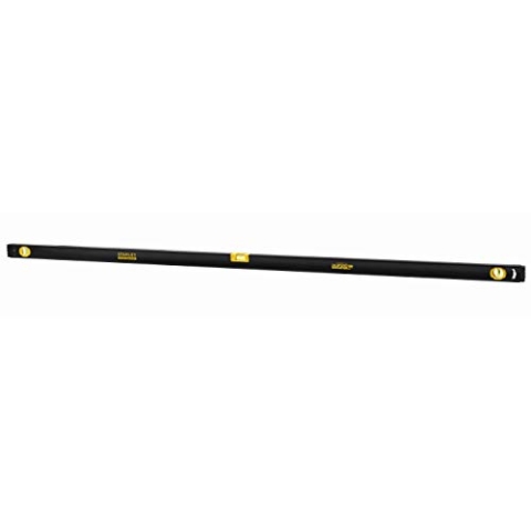 Stanley FMHT42561-1 Fatmax Wasserwaage Classic Pro (180 cm Länge, 3 Libellen, stoßdämpfende Endkappen, Genauigkeit ±0.5mm/m, schlankes, modernes Design)
