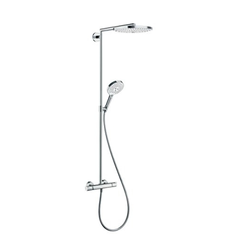 hansgrohe Raindance Select S 300 Duschsystem (2 Strahlarten) Weiß/Chrom