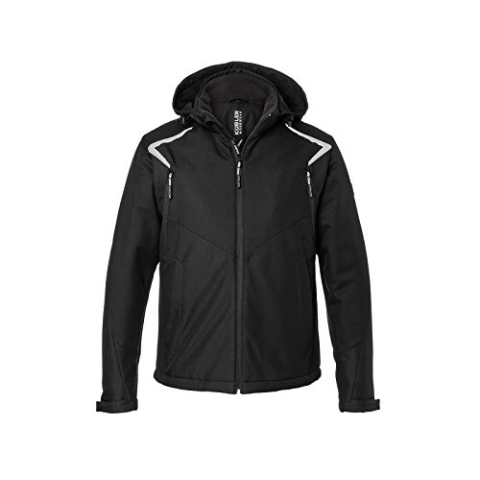 KÜBLER Workwear | KÜBLER BODYFORCE Winter Softshell Arbeitsjacke | schwarz | Größe XL