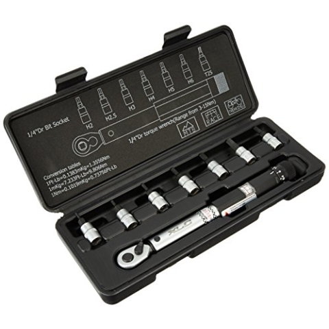 XLC Drehmomentschlüssel - Präzise Handwerkzeug, Grau, 20x4x4cm - Ideal für Heimwerker & Profis - Hohe Qualität & Langlebigkeit - Perfekt für genaue Drehmoment-Anwendung"