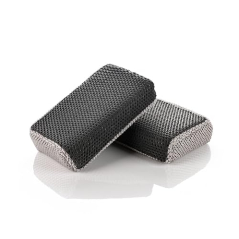 Koch-Chemie Tonschrubber – Schnelle und effektive Entfernung von Lackverschmutzungen, Insekten und mehr – Tonstange mit extra Scheuerkraft Schwarz/Eisgrau – 2er-Pack, 999640