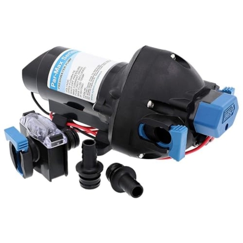 Jabsco 31295-3512-3A, ParMax 2-12V 2GPM 35PSI Süßwasserförderpumpe