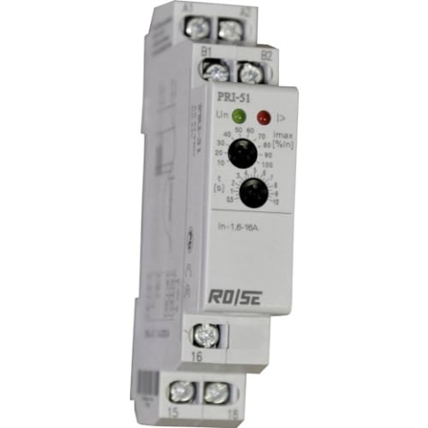 ELKO EP Germany PRI-51/5 Stromüberwachungsrelais, Strombereich 5,0A / 24-240V AC + 24V DC