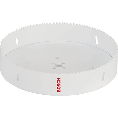 Bosch Accessories Bosch Professional 1x Lochsäge HSS Bimetall für Standardadapter (für Metall, Aluminium, rostfreiem Edelstahl, Kunststoffen und Holz, Ø 210 mm, Zubehör Bohrmaschine)