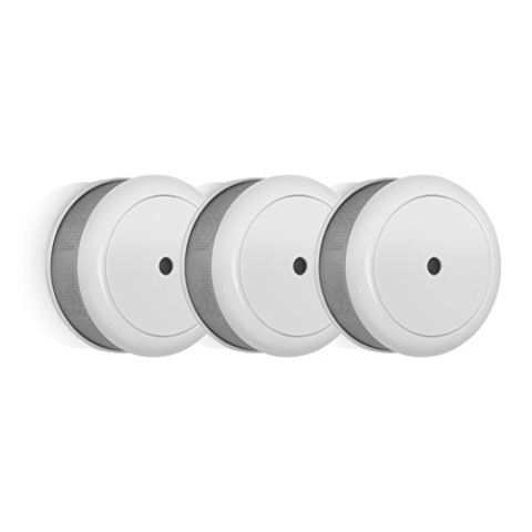 Smartwares RM620/3 3er Set Mini 10-Jahres Rauchwarnmelder mit Vds und DIN EN14604 und Q-Label/ Maße nur 75 x 35 mm