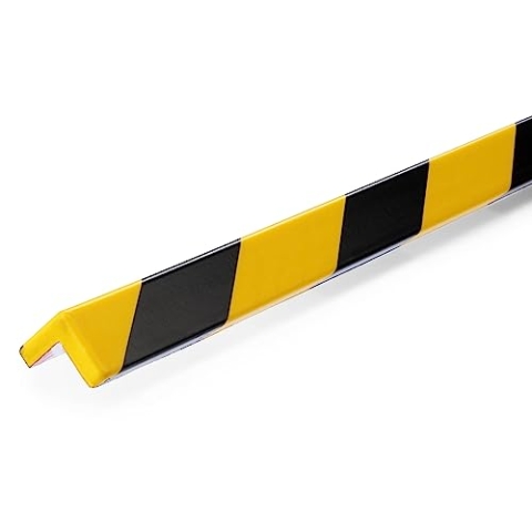 Durable Eckschutzprofil C19, selbstklebend, 1 m, Packung à 5 Stück, gelb/schwarz, 1101130