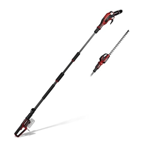 Einhell Professional Akku-Multifunktionswerkzeug GP-HC 18/5020 Li T BL-Solo Power X-Change (18 V, Brushless, 50 cm Heckenschere, 18 cm Hochentaster, Teleskopstiel, ohne Akku)