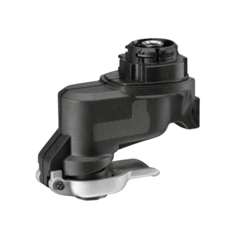 Black+Decker Multievo Oszillier-Kopf (Multifunktionswerkzeug-Zubehör, werkzeugloser SuperLok-Zubehörwechsel, automatische Staubabsaugung, für Ausbau und Renovierungen) MTOS4