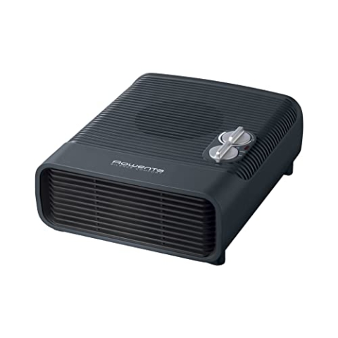 Rowenta SO5115 Silence Comfort Heizlüfter | 2 Leistungsstufen | leise | extra schlank | | 1200-2400 Watt | 52 dB(A) | automatische Abschaltung | Frostschutz | Kühlstufe | Dunkelgrau