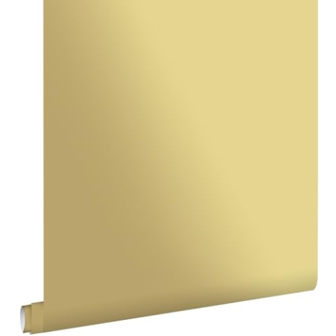ESTAhome Tapete Uni Gold - 139110-0,53 x 10,05 m
