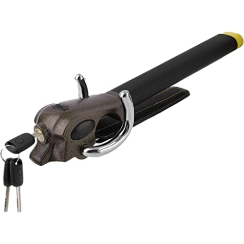 Gtrise lenkradkralle für Auto – Radkrall - Parkkralle - Stoplock – Auto – Camper – Pro – mit Ebook