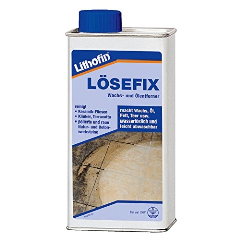 Lithofin 5 Liter LÖSEFIX Wachs- und Ölentferner, Mehrfarbig
