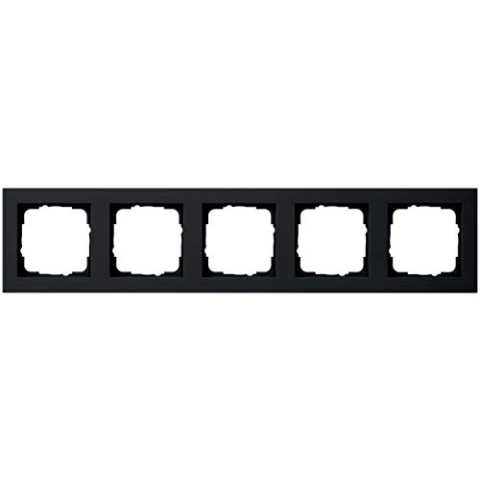 Gira Abdeckrahmen 5f. sw 021509