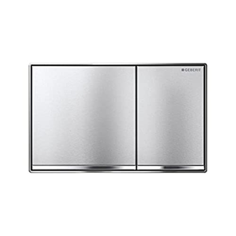 Geberit Sigma 60 Betätigungsplatte, 1 Stück, chrom gebürstet, 115.640.GH.1