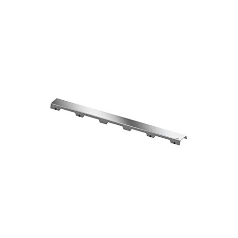 TECE 600782 drainline Designrost „steel II“ (Länge 70 cm; Edelstahl poliert; sehr belastbar), silber