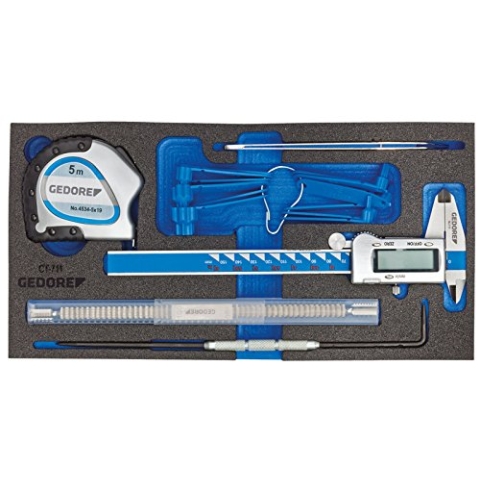 GEDORE 1500 CT1-711 Mess-Sortiment in Check-Tool-Modul, 1 Stück