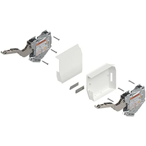 Blum Aventos HK S Tip-On Klappscharnier Liftbeschlag Hochschwenkbeschlag Kraftspeicher Set 960-2115 seidenweiß