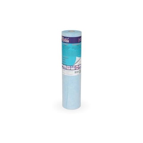 Perfect Cover Malervlies – Abdeckfolie atmungsaktiv und dampfdurchlässig – Abdeckvlies für Malerarbeiten, Renovierung & Bodenschutz – selbstklebende Malerfolie (0,65 x 25m)