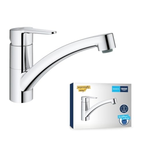 GROHE Start Eco Spültischbatterie | niedriger Auslauf, chrom| 31685000