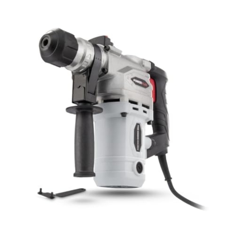 POWER plus Elektro-Schlagbohrmaschine POWC1030-3 in 1: (Schlag-) Bohren und Meißeln, 900 W Bohrleistung, 3,5 J, SDS-plus